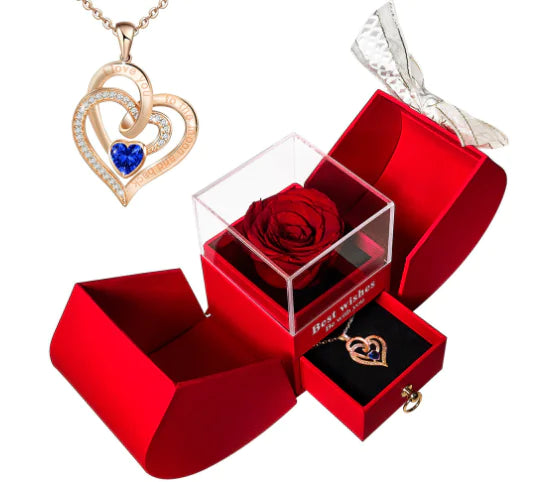 Elegant Rose Necklace