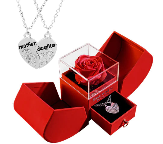Elegant Rose Necklace